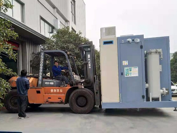 凱斯帕精密測(cè)試機(jī)卸柜到位案例