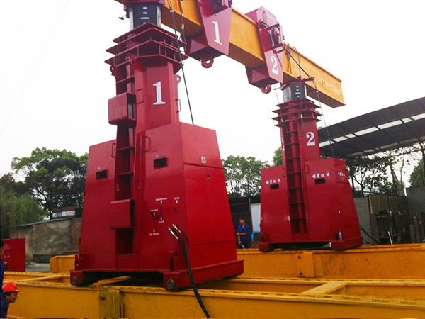 液壓龍門吊調(diào)試-2